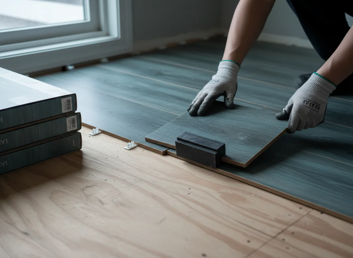 Luxury Vinyl Plank Installation company in Elk City, KS